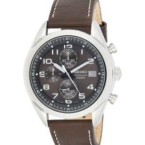 Seiko Chronograph Analog Quartz Hardlex Crystal